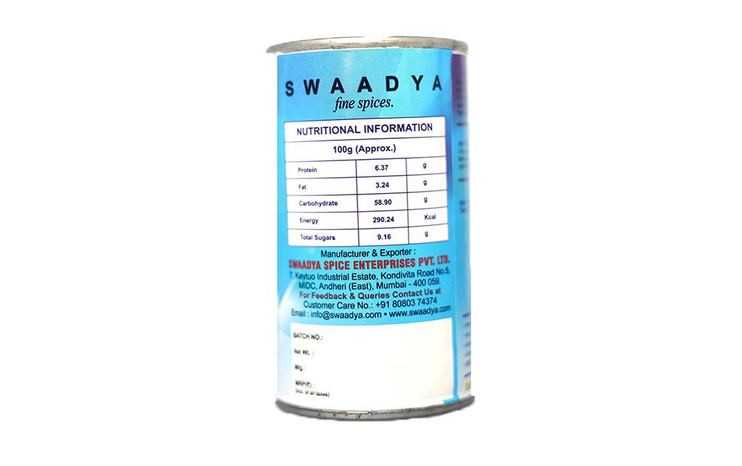 Swaadya Jaljira Masala    Tin  77.1 grams